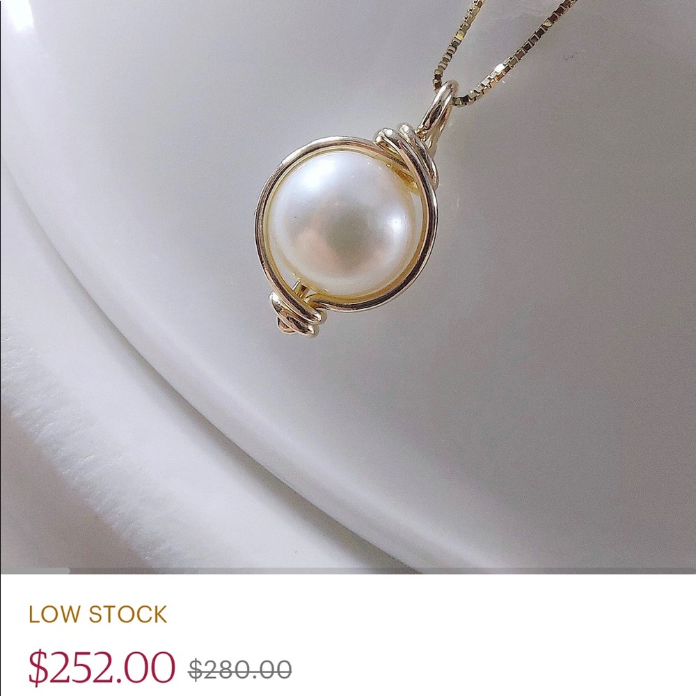 14k Pearl Necklace